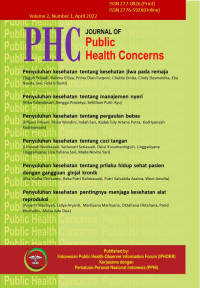 Journal of PublicHealthConcerns